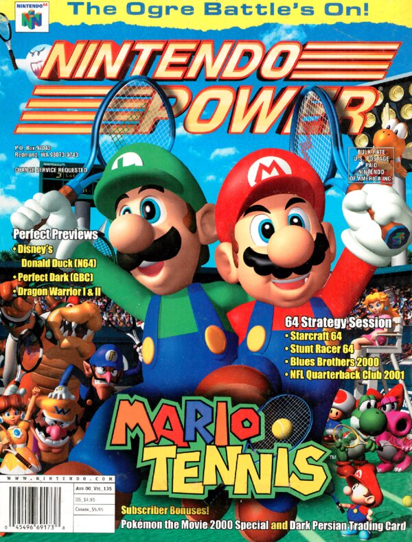 Nintendo Power Issue 135 (August 2000) cover